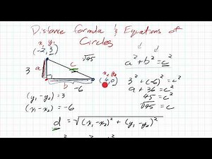 How to Learn the Distance Formula and Equations of Circles
