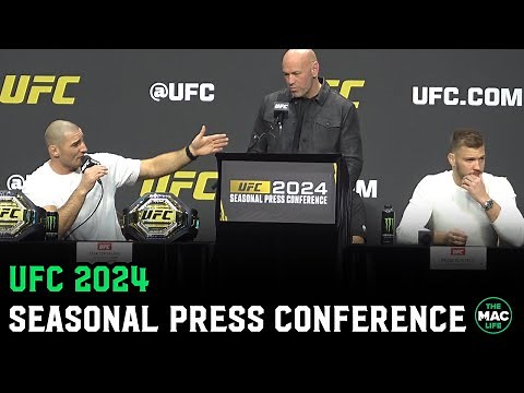 UFC 2024 Seasonal Press Conference (Full)