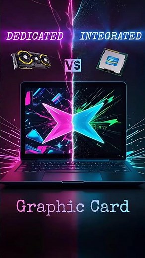 Integrated vs Dedicated GPU 💻🎮 – What’s the Difference? 🤔