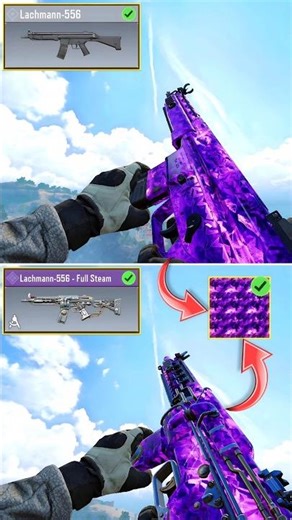 Lanchmann 556 With Aether Crystal Camo #codm