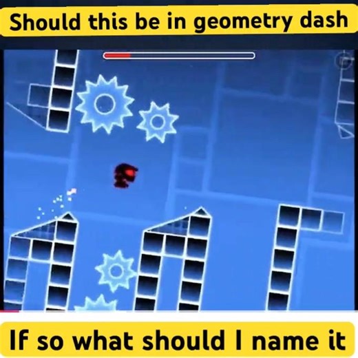 Geometry Dash layout in progress #geometrydash #layout