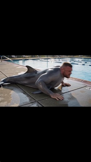 Dolphin Merman Transformation: When Dolphins Try to Pass as Humans