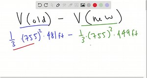 The Great Pyramid of Cheops (erected about 2600 B.c.) originally had a square base measuring 756 feet by 756 feet and was 480 feet high. (It has since been eroded and damaged.) Find the volume of the original Great Pyramid. | Numerade