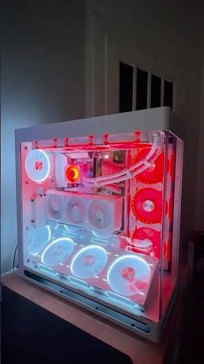 phanteks d30 build clearly higher quality than lian li in my opinion #shorts #reels #pcbuild