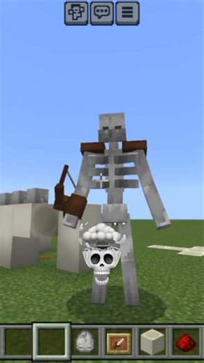 i summon skeleton in Minecraft 🔚|| #yosoh #shortvideo #shorts #ytshorts