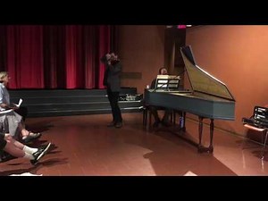 Telemann: Violin Sonata II in D major (Dorian Komanoff Bandy and Paul Cienniwa)