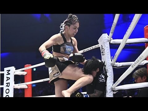 🔥🥊Panchan Rina scores a dramatic KO victory! Defeating Am the Rocket in 3 rounds🥊🔥