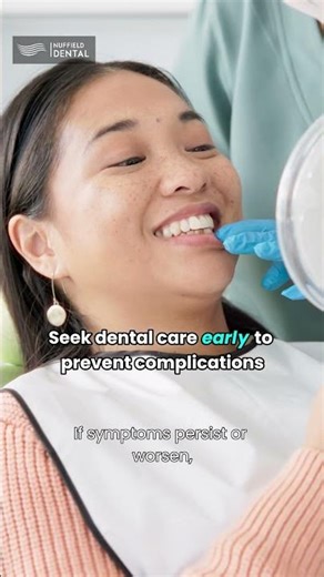 Signs of mouth infection