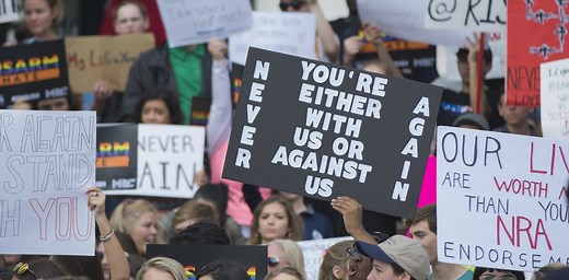 Articulate US teenagers could finally force action on gun control
