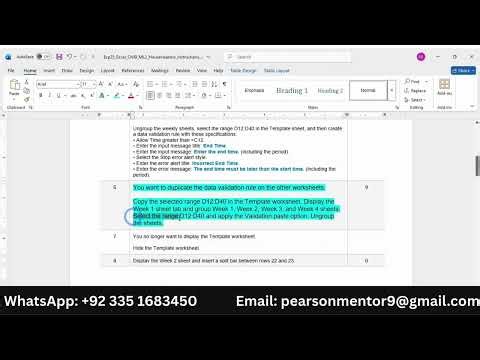 Exp25_Excel_Ch09_ML2_Housecleaners | Excel Chapter 9: Grader Mid-Level 2 - Housecleaning Service