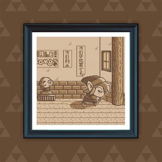 Zelda Link's Awakening Cross Stitch Pattern: Are You Proud (PDF Download) - Etsy Australia