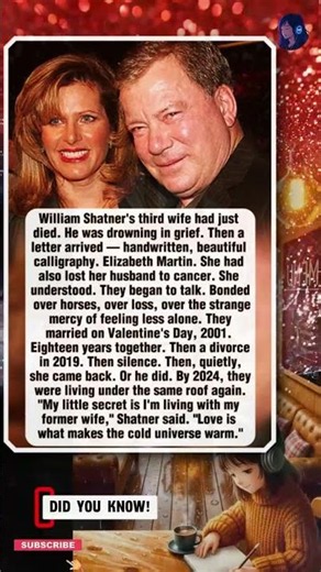 How tragedy brought William Shatner’s ex-wife back