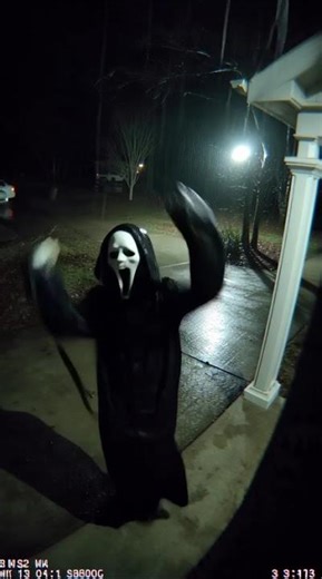 Security Camera Captures Terrifying Intruder at 3AM 😨