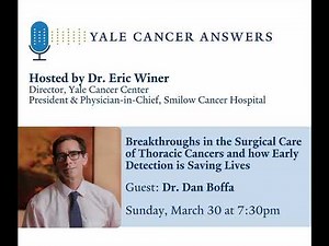 Breakthroughs in the Surgical Care of Thoracic Cancers and how Early Detection is Saving Lives