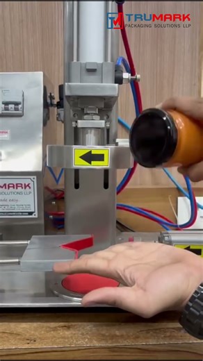 Semi Automatic Lug Capping Machine | Honey, Sauce, Pickle & Jam Bottles