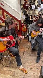 7.6K views · 220 reactions | ️ In The Morning  This 68 Hummingbird + 93 Nighthawk combo isn’t everything you’ve come to expect but it brings out the vibes! The Nighthawk was only made for a few years but it packs a lot of juice and a lot of features, a very interesting Fender - Gibson crossover  | Denmark Street Guitars Hanks Guitar Shop | Facebook