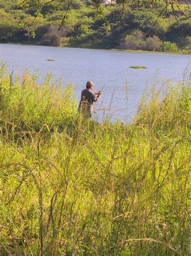 One of those hot days with no bites🥵🐟#viral #fyp #Fishing #summer