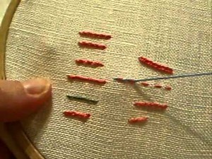 Whipped Running Stitch Tutorial for Hand Embroidery