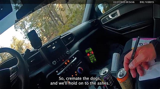 Bodycam reveals phone call about late Gene Hackman's dogs