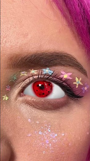 🌈 Color-Changing Ladybug Magic! 🐞✨ #shorts