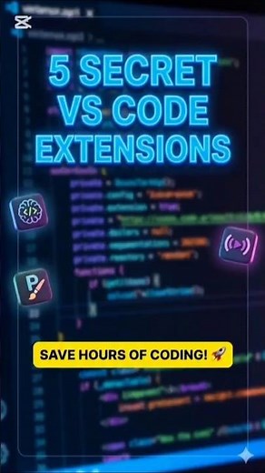 These 5 VS Code Extensions feel Illegal to know! 💻🔥 #coding #vscode