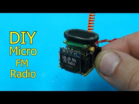Smallest Homemade FM Radio DIY with Arduino