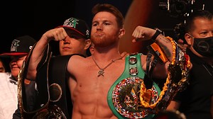 Saul 'Canelo' Alvarez issues warning to Caleb Plant at weigh-in | DAZN News US