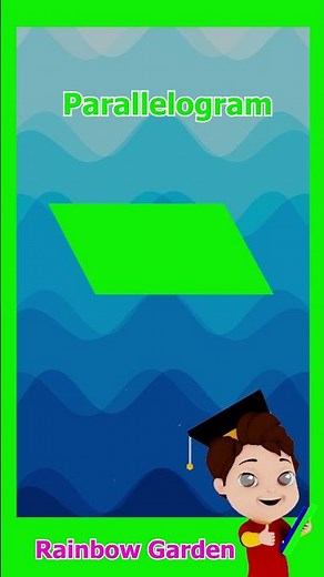 The Shapes Song 2 for Kids #rainbowgarden #Kidssongs #ShapesSong #Learningsongs #toddlerlearning