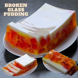 Broken Glass Jelly Pudding | Easy No-Bake Jelly Dessert | Milk & Jelly Pudding Dessert | T'stove #jellypudding #puddingrecipe #pudding #recipe #recipeideas #dessertideas | T'stove - Cooking & Baking