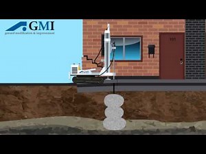 Compaction grouting by GMI