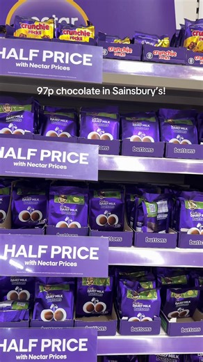 Such a good offer! Definitely took advantage of it 👏🏽 #sainsburys #offers #sainsburysfinds #deals #chocolate