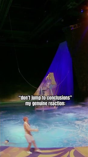 i WILL star jump 🤸‍♂️🌊 #OCirque | Cirque du Soleil