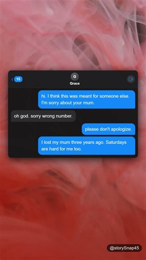 : She texted a random number by mistake. It changed everything. #textstory #textingstory #shorts #re