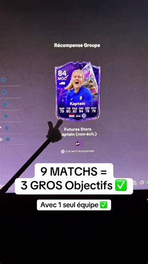 La meilleure combinaison d’équipe pour terminer les objectifs de ce soir ✅ ##fc27##ultimateteam##easports##fut27##astucesfc27