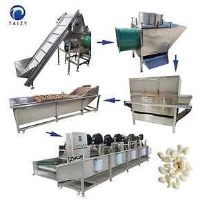 [Hot Item] Electric Garlic Processing Machines Garlic Breaking Peeling Machine Production Line
