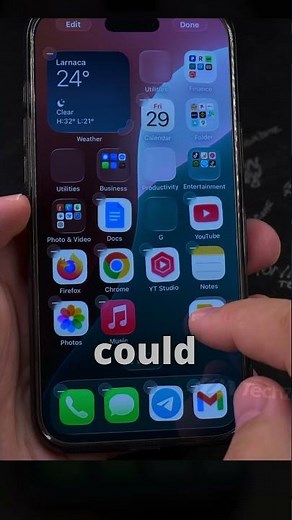 iPhone How to Add Apps to Folders Part 2 - Full Video Linked
