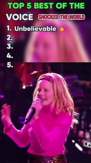Top 5 Best Performances from The Voice