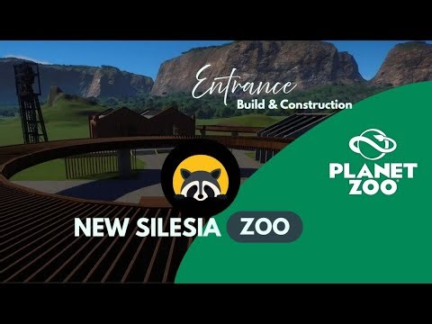 Entrance Build & Construction | NEW SILESIA ZOO | Planet Zoo | Speed Build | Part 1