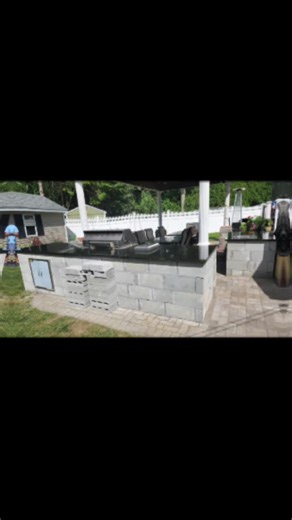 #viraltiktok #massachusetts #boston #outdoorgrill #levelupstoneworks