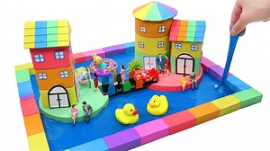 13K views · 282 reactions | How To Make apartment building with Kinetic Sand, Slime, Human Model | Slime & Kinetic Sand | Facebook