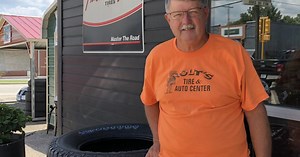 Still going strong: After more than 30 years in business, Holt's Tire and Auto hasn't changed much