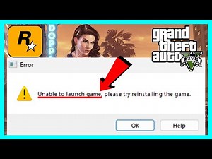 How to FIX GTA 5 Unable to Launch Game Please Try Reinstalling the Game (2026 FIX)