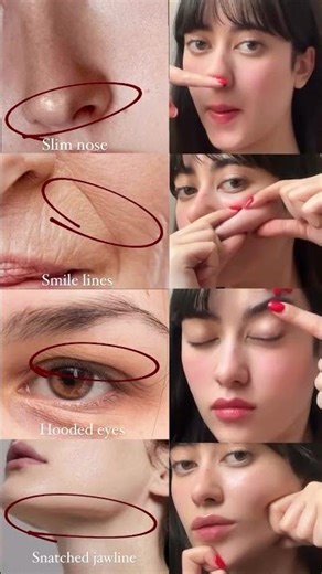 Face Slimming Exercises | Sculpted Face, Sharp Jawline & Slim Nose Naturally #faceyoga