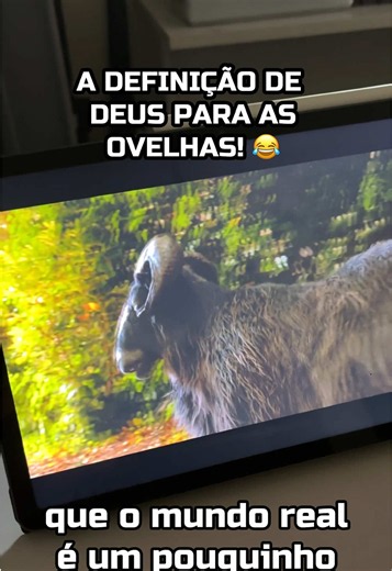 Ele repetindo o que ouviu falar de Deus! 😂😂
