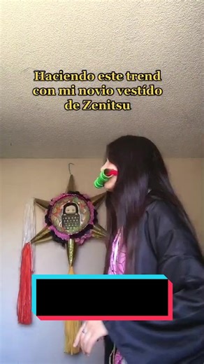 Es que estaba muy lejos y no alcanzo a salir #nezukokamado #Nezuko #nezulo_chan #zenitsuagatsuma #cosplay #parati #otakugirl #tiktokponmeenparati