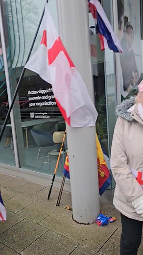 58K views · 136 reactions | Just before the Exeter march started. If only the Devil could cast his net 藍藍  gbeng gbeng gbeng | Thomas Dunne | Facebook