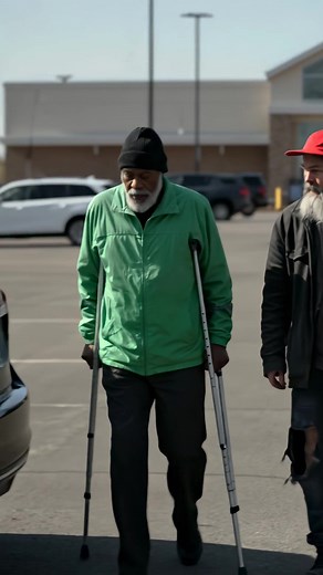 249K views · 3.3K reactions | Un homme avec des béquilles a reçu de...