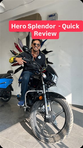Motoshoto on Instagram: "Hero Splendor - Quick review and details. #Splendor #automobile #bikereview #newbike #dailybike"