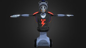 S.T.A.F.F. Rules Bot | Security Breach - 3D model by juztandy (@juztandyyy)