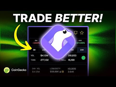 Trade BETTER On-Chain with THIS!! GeckoTerminal Beginner's Guide